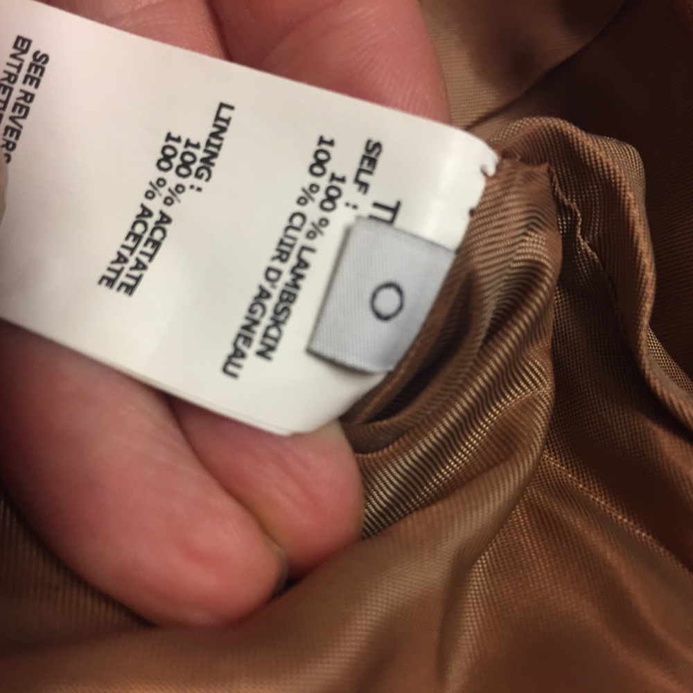 Thakoon Brown Quilted Lambskin Shorts Size 0 - Picture 9 of 12